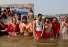 Mayor Meenal Chaubey reached Prayagraj Maha Kumbh with newly elected councilors, took a holy dip in the Sangam, see photos